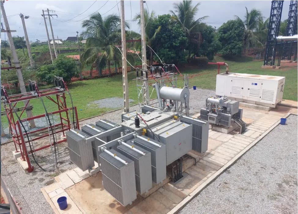 5 x 2MW MWM 11KV Gas Generators complete with Synchronization & Distribution Panels, all Stepped up to 33KV through a 10.5MVA 11/33KV Transformer Installed