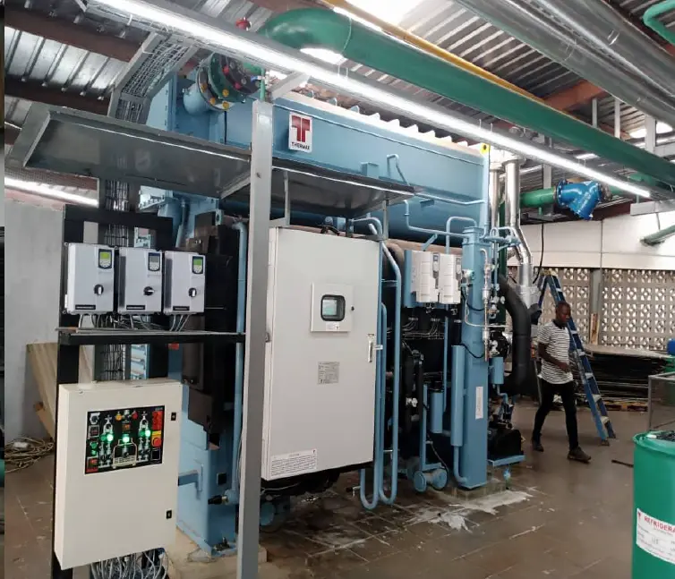 CCHP System (Electrical Power, Waste Heat Recovery Boiler & Absorption Chiller) derived from a 1.5MW CAT Gas Generator Installed & Commissioned